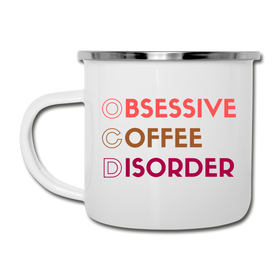Funny Obsessive Coffee Disorder Camper Mug