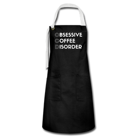 Funny Obsessive Coffee Disorder Artisan Apron