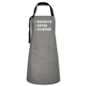 Funny Obsessive Coffee Disorder Artisan Apron