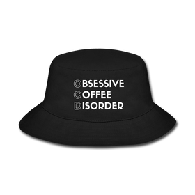 Funny Obsessive Coffee Disorder Bucket Hat