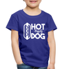 Hot Diggity Dog Funny Grilling Toddler Premium T-Shirt - royal blue
