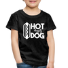 Hot Diggity Dog Funny Grilling Toddler Premium T-Shirt - charcoal gray