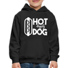 Hot Diggity Dog Funny Grilling Kids‘ Premium Hoodie - black