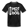 Hot Diggity Dog Funny Grilling Kids' Premium T-Shirt - charcoal gray