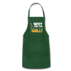 Why are you all up in my Grill? Funny BBQ Adjustable Apron