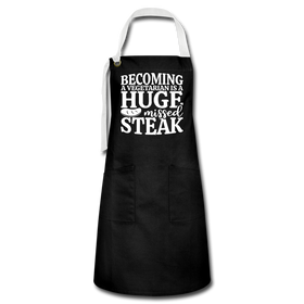 Becoming A Vegetarian Is A Huge Missed Steak Artisan Apron