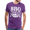BBQ Master's Grilling Men's Premium T-Shirt - purple