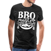 BBQ Master's Grilling Men's Premium T-Shirt - charcoal gray