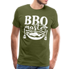 BBQ Master's Grilling Men's Premium T-Shirt - olive green