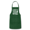 Come on Baby Light my Fire Grilling Adjustable Apron - forest green