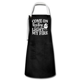 Come on Baby Light my Fire Grilling Artisan Apron