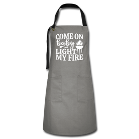 Come on Baby Light my Fire Grilling Artisan Apron