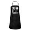 First I Light The Fire Then I Grill The Things Artisan Apron