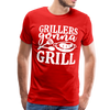 Grillers Gonna Grill BBQ Men's Premium T-Shirt - red