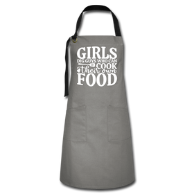 Girls Dig Guys Who Can Cook Their Own Food Artisan Apron