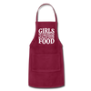 Girls Dig Guys Who Can Cook Their Own Food Adjustable Apron