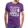 Grill Masters Timer Men's Premium T-Shirt - purple