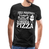 Grill Masters Timer Men's Premium T-Shirt - charcoal gray