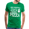 Grill Masters Timer Men's Premium T-Shirt - kelly green