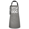 Hot Diggity Dog BBQ Grilling Artisan Apron - gray/black