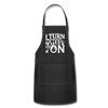 I Turn Grills On Funny BBQ Grilling Adjustable Apron