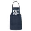 I'd Smoke That Funny BBQ Adjustable Apron