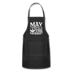 May I Suggest the Sausage Funny BBQ Adjustable Apron - black