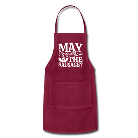 May I Suggest the Sausage Funny BBQ Adjustable Apron