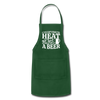 If You can't Stand the Heat go get me a Beer BBQ Adjustable Apron