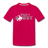 Wild and Rowdy Cowboy Kids' Premium T-Shirt - dark pink