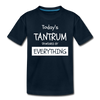 Todays Tantrum Sponsored by Everything Kids' Premium T-Shirt - deep navy