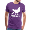 Guess What Chicken Butt Men's Premium T-Shirt - purple
