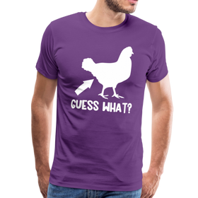 Guess What Chicken Butt Men's Premium T-Shirt
