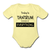 Todays Tantrum Sponsored by Everything Organic Short Sleeve Baby Bodysuit