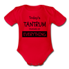Todays Tantrum Sponsored by Everything Organic Short Sleeve Baby Bodysuit