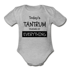 Todays Tantrum Sponsored by Everything Organic Short Sleeve Baby Bodysuit