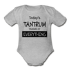 Todays Tantrum Sponsored by Everything Organic Short Sleeve Baby Bodysuit
