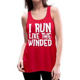 I Run Like the Winded Women's Flowy Tank Top by Bella