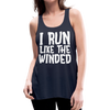 I Run Like the Winded Women's Flowy Tank Top by Bella