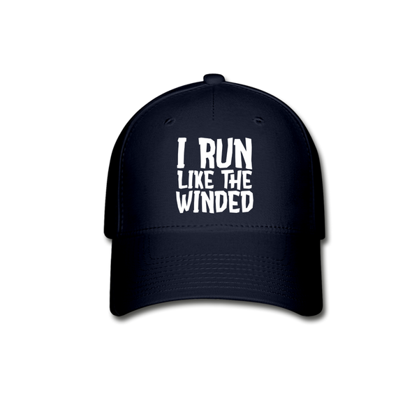 I Run Like the Winded Baseball Cap - navy