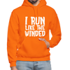 I Run Like the Winded Gildan Heavy Blend Adult Hoodie - orange