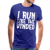 I Run Like the Winded Men's Premium T-Shirt - royal blue