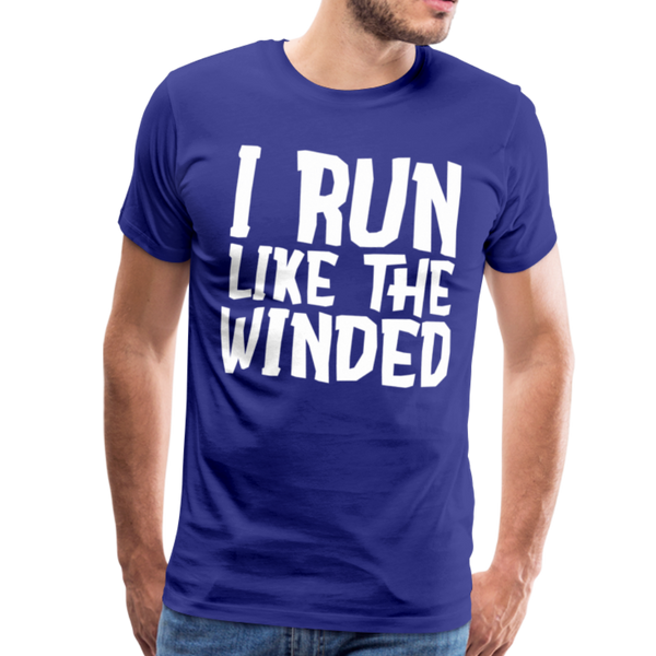 I Run Like the Winded Men's Premium T-Shirt - royal blue