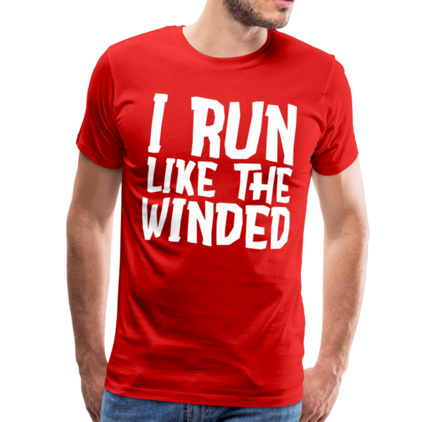 I Run Like the Winded Men's Premium T-Shirt - red