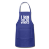 I Run Like the Winded Adjustable Apron