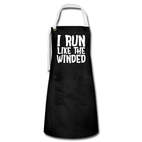 I Run Like the Winded Artisan Apron