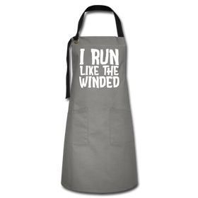 I Run Like the Winded Artisan Apron