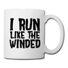 I Run Like the Winded Coffee/Tea Mug - white