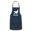 Guess What Chicken Butt Adjustable Apron - navy