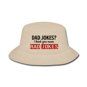 Dad Jokes I Think You Mean Rad Jokes Bucket Hat
